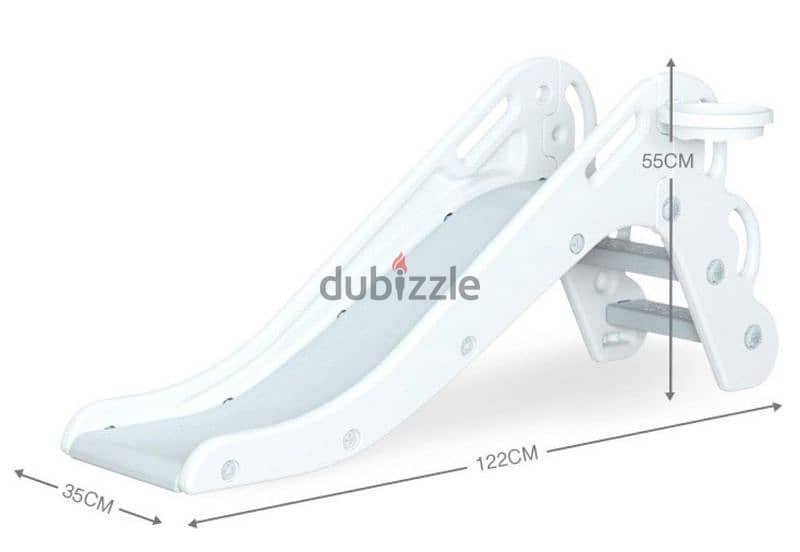 Mini Slide With basket 122 x 35 x 55 cm 2