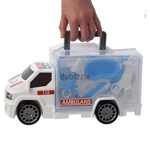 Ambulance Car With First Aid Kit 2