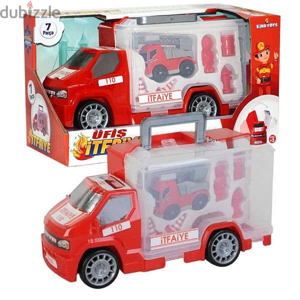 Fire Truck with Bag 1