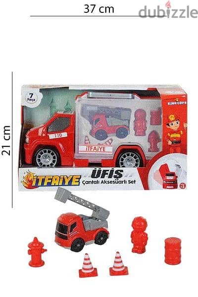 Fire Truck with Bag 2