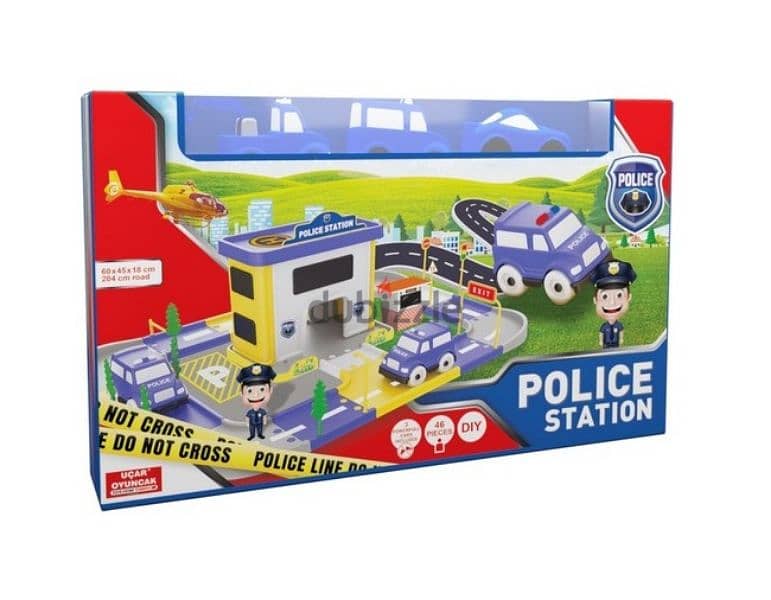 Police Station Track Set 1