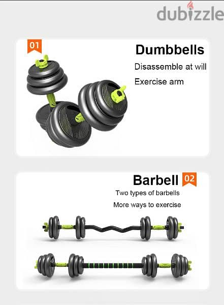 40kg multifunctional Dumbbell Set 1