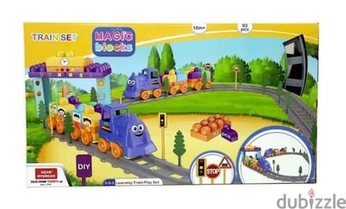 Magic Blocks 93 Pcs Train Set