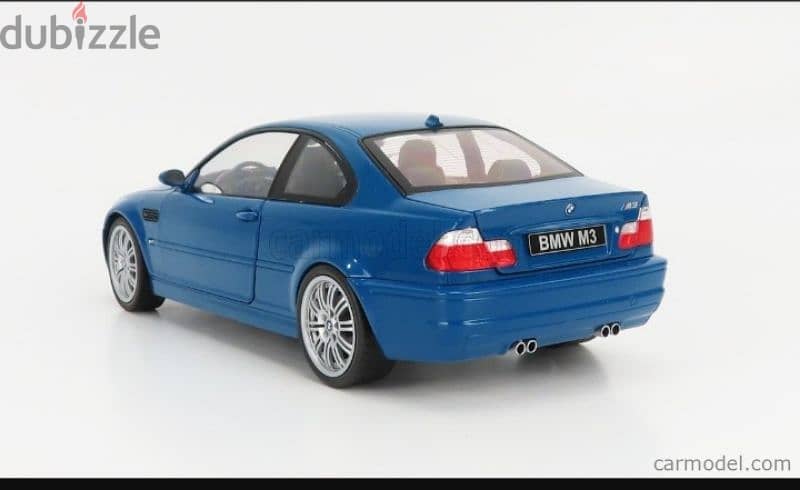 BMW M3 (2000) diecast car model 1;18. 2