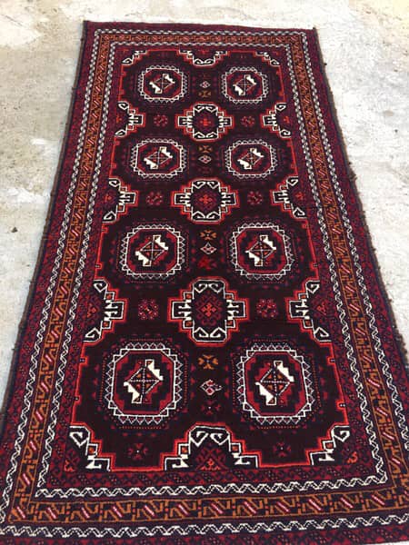 سجادعجمي. 200/105. persian Carpet. Hand made 9