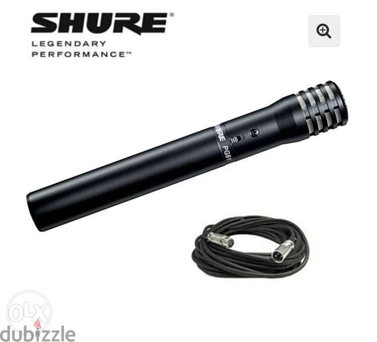 Shure PG81 (Condenser Instrument Microphone) 1