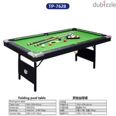 Billiard Folding Pool Table 0