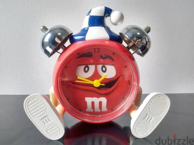 M&Ms retro style collectible alarm clock