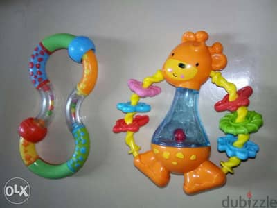 Offer: 2 BABY TOYS for age: 2 Years old & less. Both of 2 TOYS=15$