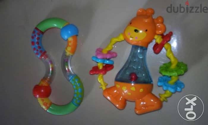 Offer: 2 BABY TOYS for age: 2 Years old & less. Both of 2 TOYS=16$ 4