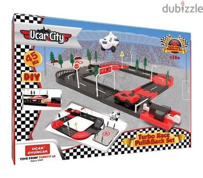 Ucar City Turo Race Pull & Back Set 37 PCS