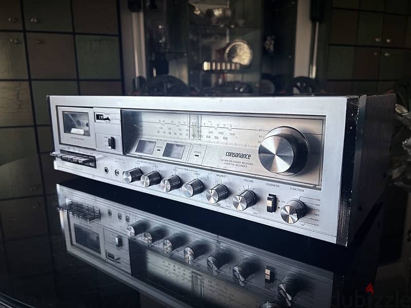 “consonance” old stereo receiver + cassette recorder 1