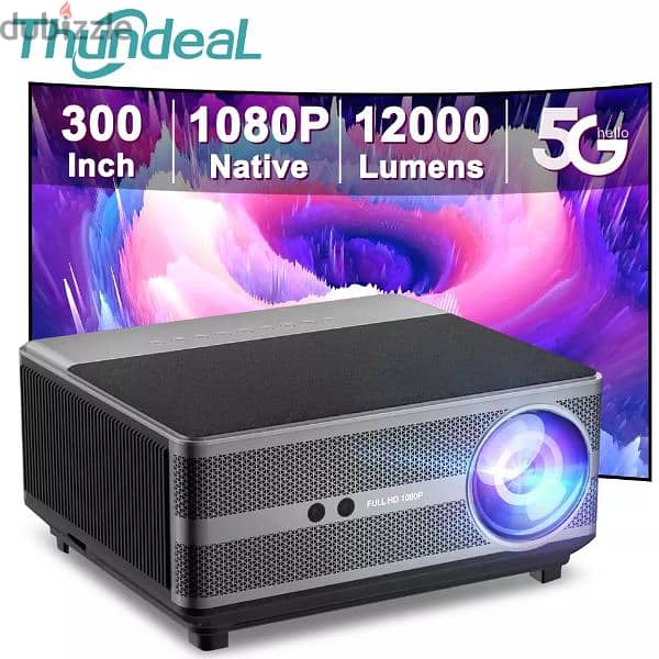 New Full HD Thundeal td98w projector 12 000 Lumens Android version 0
