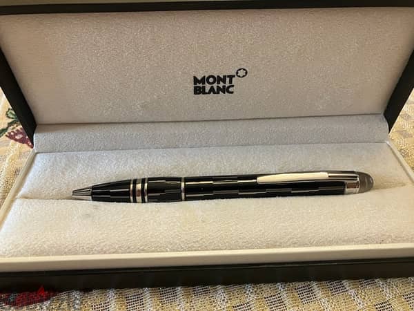 Montblanc Starwalker Black Mystery Ballpoint Pen 104227