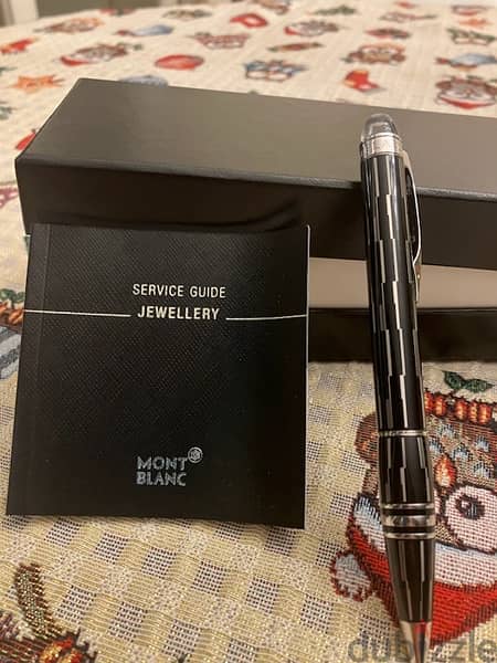 Montblanc starwalker black mystery hotsell ballpoint pen