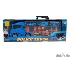 King Toys Police Vehicles Play Set