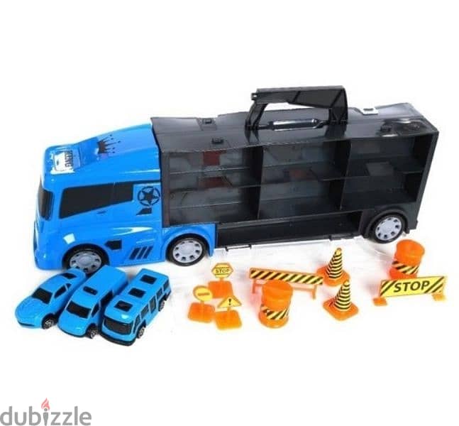 King Toys Police Vehicles Play Set 1