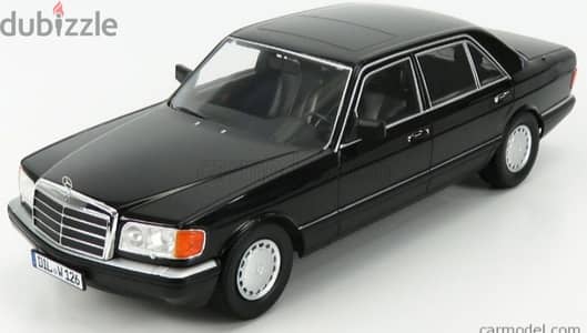 Mercedes 560 SEL diecast car model 1;18.