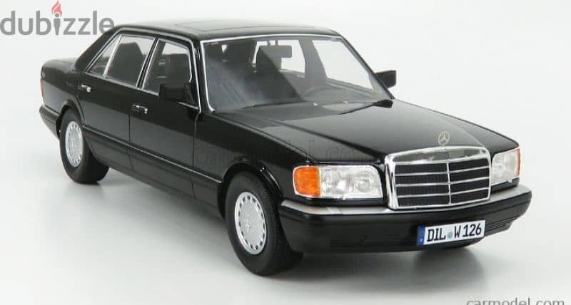 Mercedes 560 SEL diecast car model 1;18. 3