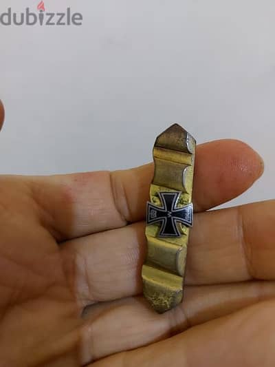 Nazi German Cross  World War Two WW2 Pin era of Adolf Hitler WW2