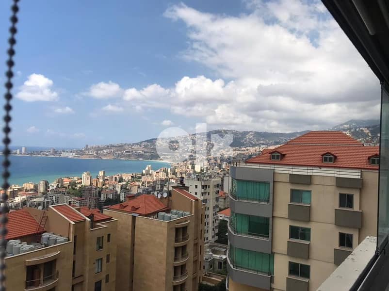 L10680-Unfurnished Apartment With Open Sea-View For Sale In Jounieh 11