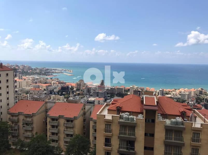 L10680-Unfurnished Apartment With Open Sea-View For Sale In Jounieh 15