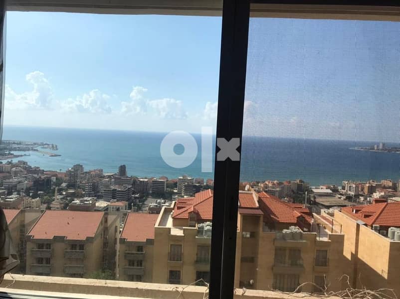 L10680-Unfurnished Apartment With Open Sea-View For Sale In Jounieh 16