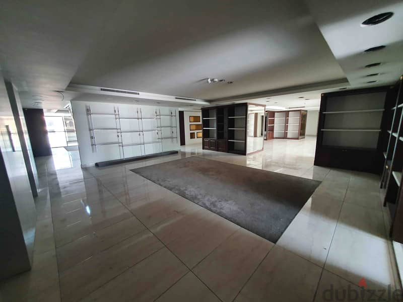 500sqm showroom Main Dbayeh highway  equipped for rent! REF#KH60453 1