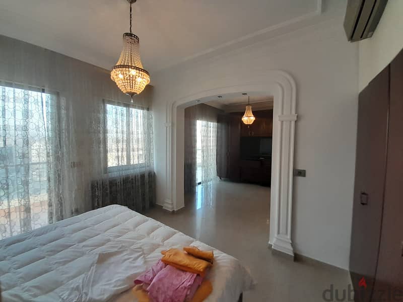 Furnished Apartment for Rent in Central Jdeideh, Metn with Open View 11