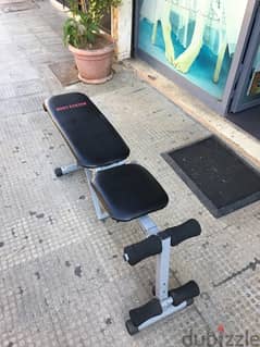 bench adjustable foldable body system like new 70/443573 RODGE 0