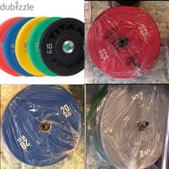 bumper plates new best quality we have also all sports equipment