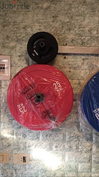 bumper plates new best quality we have also all sports equipment 1