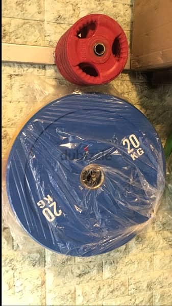 bumper plates new best quality we have also all sports equipment 2