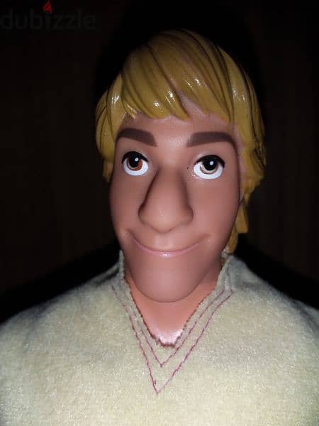 KRISTOFF -FROZEN Disney MAN character Mattel 2013 as new Rare doll=16$ 1