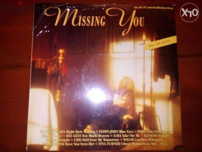 missing you romatic songs double vinyls sealed 0