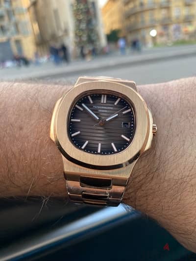 Patek philippe nautilus rose gold