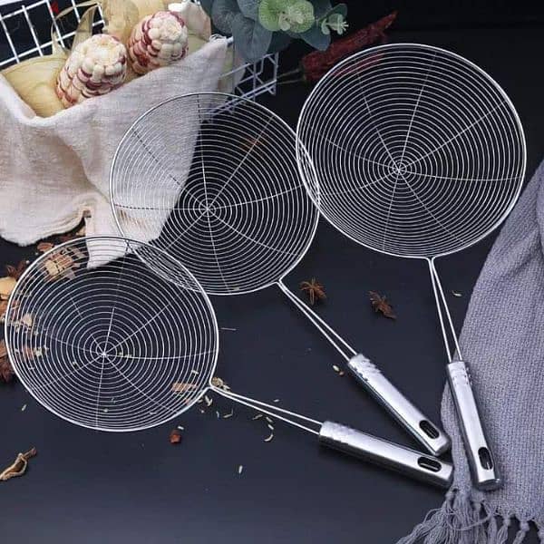 high quality stainless steel frying filter 2