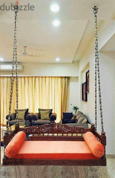 Indoor Wooden Swing مرجوحة خشب 1