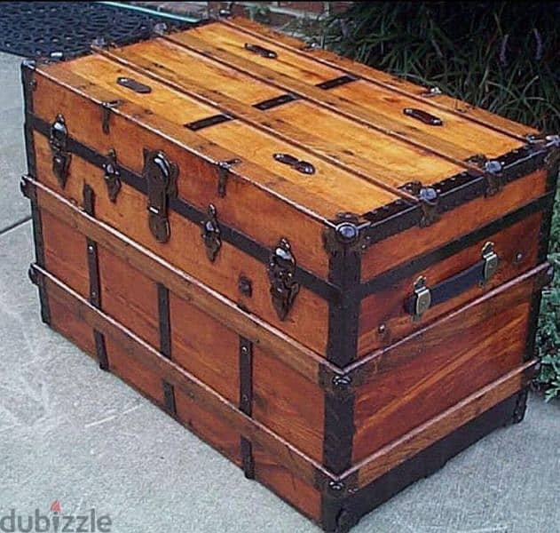 Wooden chimney box صندوق للحطب 1