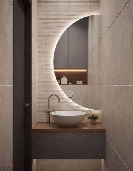 Classic bathroom decoration تصميم و تنفيذ ديكورات للحمامات 7