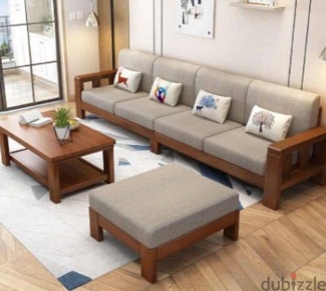 Indoor Wooden Sofa 2