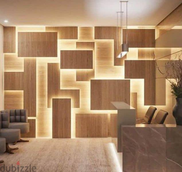 Indoor wooden wall decorations 7