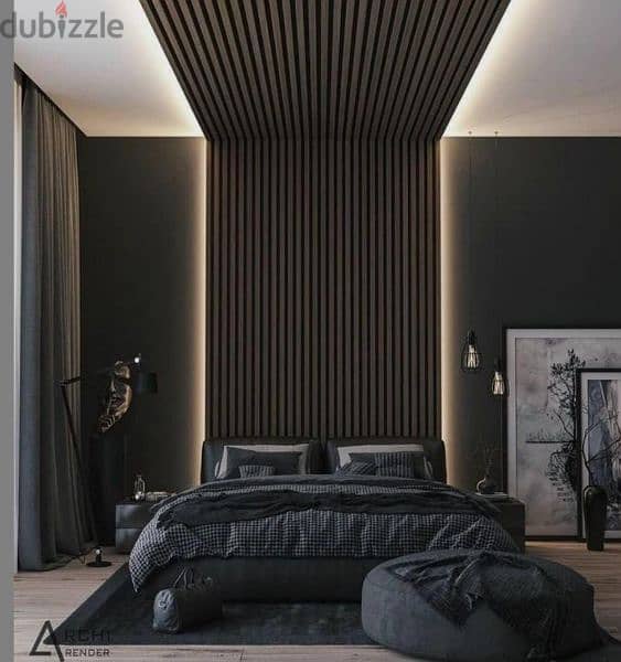 Indoor wooden wall decorations 10