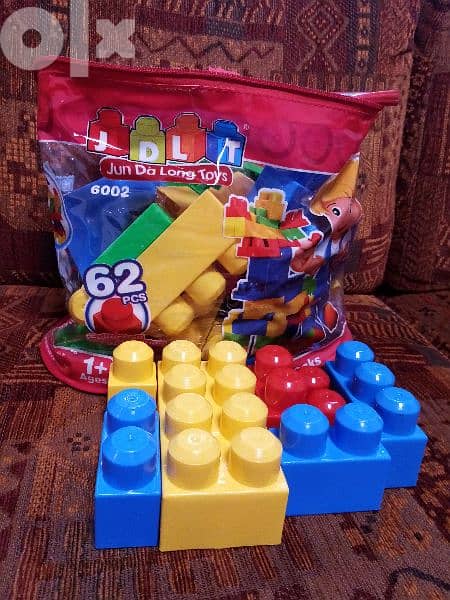 Lego big pieces for babies. 0