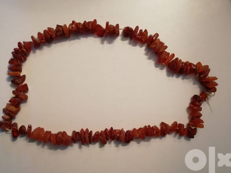 raw amber necklace 4