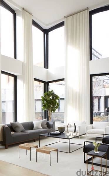 lofty minimalist high ceiling 1