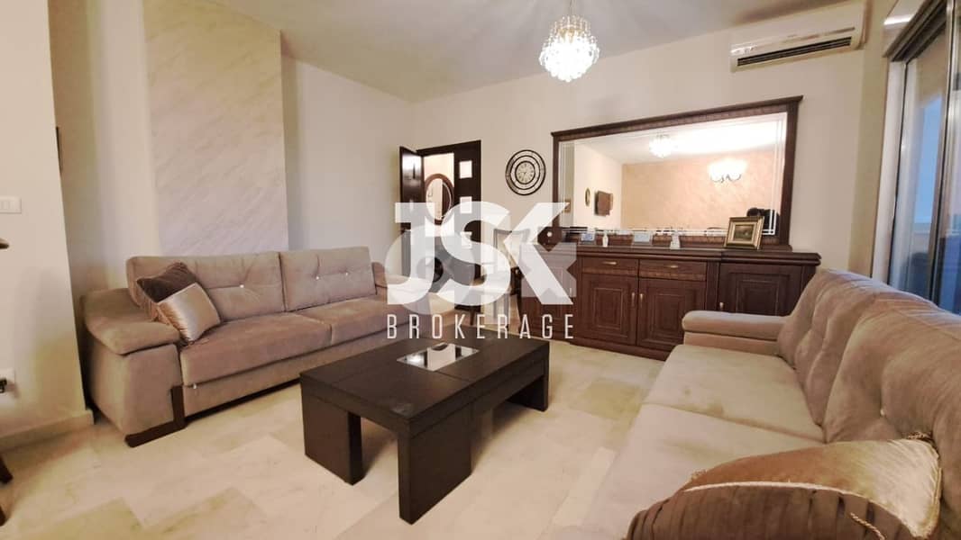 L10683-Furnished Apartment For Rent in Jdeideh 0