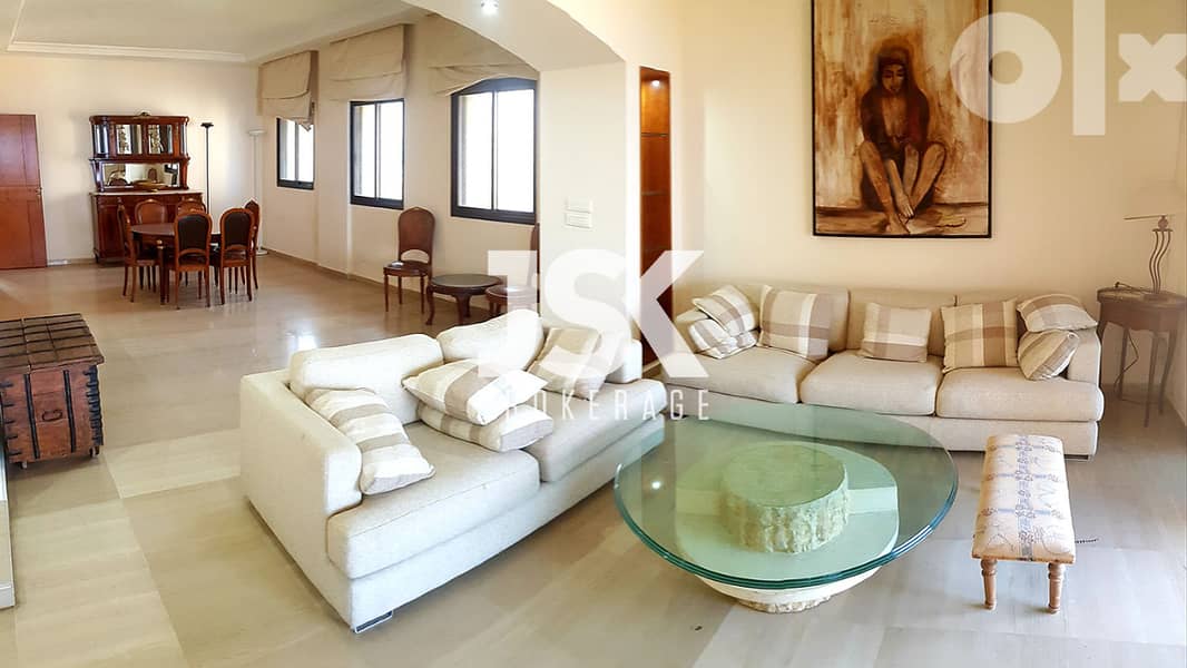 L03095-Spacious Renovated Apartment For Sale In Kaslik With Sea View 0