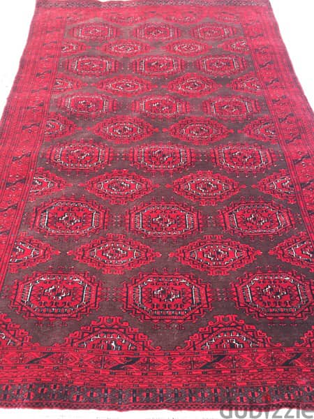 سجادعجمي. 185/120. persian Carpet. Hand made. antique 2