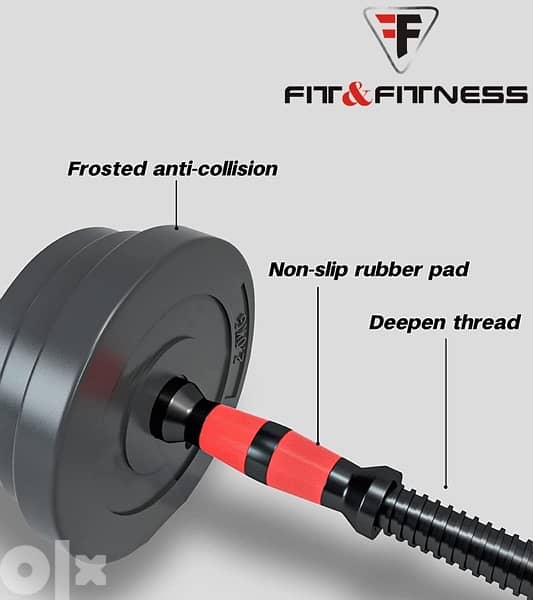 Dumbbell and Barbell Set Adjustable 5